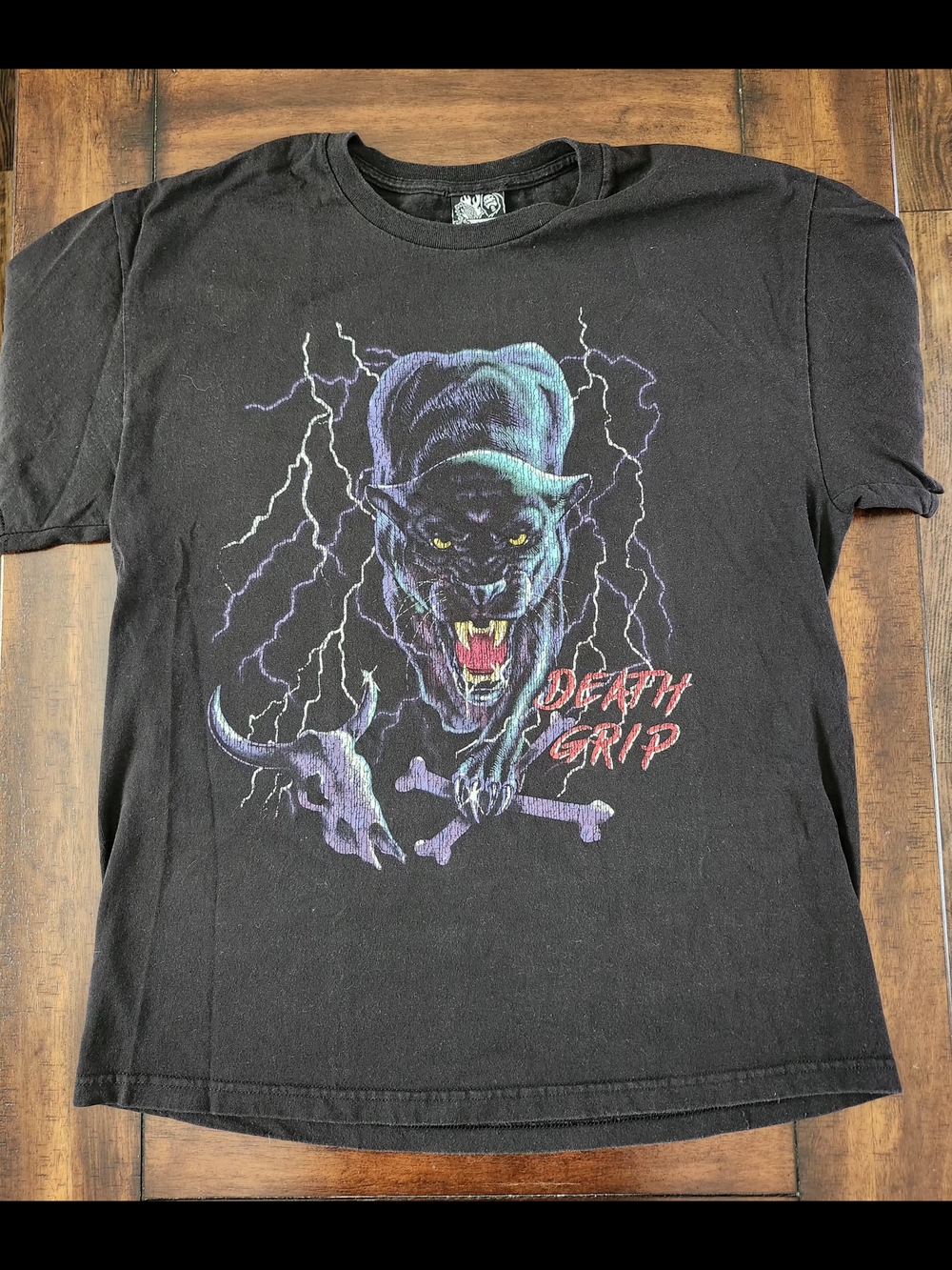 Death Grip Black Graphic Tee